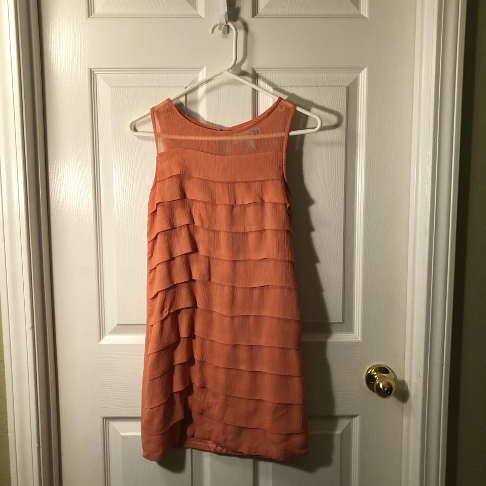 Forever 21 peach dress